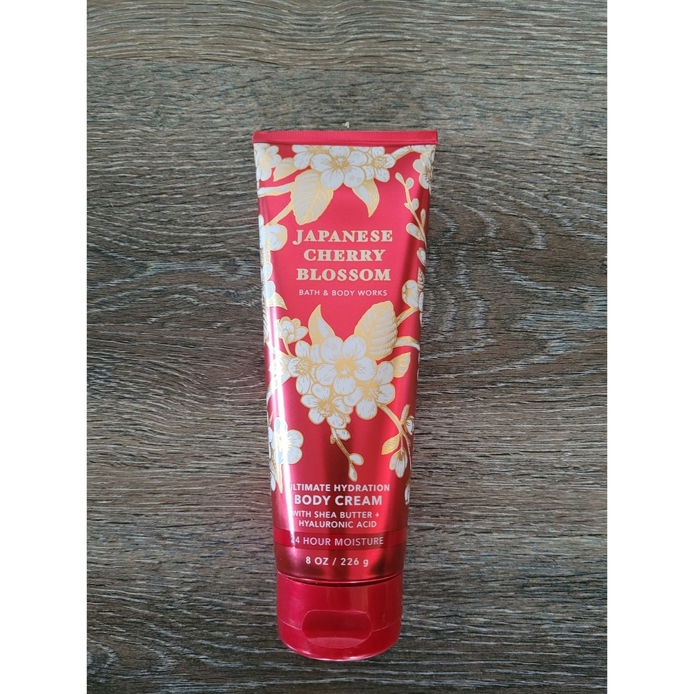 Bath & Body Works Japanese Cherry Blossom Ultimate Hydration Body Cream 8oz #3